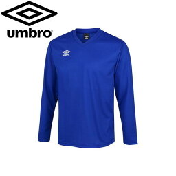 【UMBRO】アンブロ UAS6307JL-BLU サッカー ジュニア 長袖ゲームシャツ[ブルー]子供用/サッカー/フットサル/トレーニング/試合/部活/ユニフォーム/ユニホーム/長袖/ロングスリーブ/小学生【RCP】