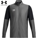■送料無料■【UNDER ARMOUR】アンダーアーマー 1379494-026 UAコーチ トラックジャケット【Castlerock/White】[ジャージ/...