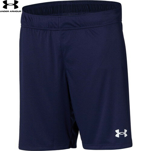 【UNDER ARMOUR】アンダーアーマー 6003875-410 UAチーム サッカー 二ット ショーツ[Midnight Navy][ジュニア/キッズ/子供/ハーフパンツ/半ズボン/短パン/サッカーパンツ/トレーニングパンツ/ボトムス/シンプル]【RCP】