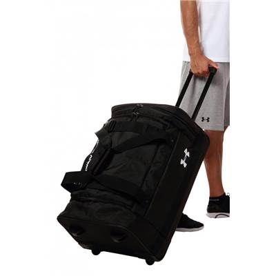 ■送料無料■【UNDER ARMOUR】アンダーアーマー 1295604-001 UA TS ロードゲーム ホイールバッグ2L[BLK(ブラック)][キャスターバッグ/トラベルバッグ/容量78L/試合/遠征/旅行/大容量/部活/チーム/クラブ]【RCP】 transports-10157442 トランスポーツ サンプル画像2