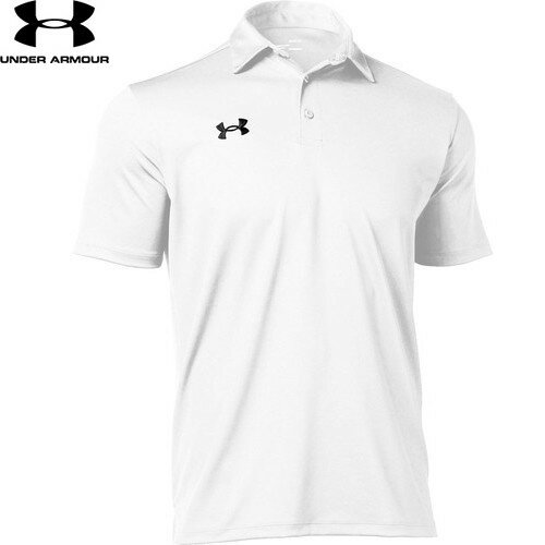 アンダーアーマー ポロシャツ メンズ ■送料無料■【UNDER ARMOUR】アンダーアーマー 1314092-100 UA チーム アーマー ポロ[ホワイト][ポロシャツ/メンズ/ユニセックス/マルチスポーツ/トレーニング/カジュアル/スポーツ/スポーツウエア]【RCP】