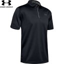 ■送料無料■【UNDER ARMOUR】アンダーアーマー 1290140-001 TECH POLO[BLK/GPH/GPH][メンズ/ポロシャツ/半袖/半そで/襟付きシャツ/トレーニングウェア/トップス]【RCP】