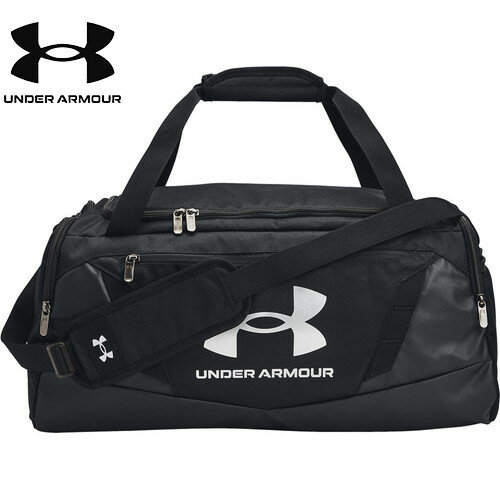 ■送料無料■【UNDER ARMOUR】アンダーアーマー 1369222-001 UAアンディナイアブル 5.0 ダッフルバッグ Sサイズ 40L[Black/Black/Metallic Silver][ダッフルバッグ/バックパック/キャンプ/カーゴバッグ/トレーニング/ショルダーバッグ]【RCP】