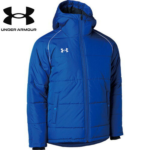 ■送料無料■【UNDER ARMOUR】アンダーアーマー 1371023-400 UAチーム インサレート ジャケット[ブルー][ウインドブレーカー/長袖/長そで/メンズ/ジャケット/トレーニング/プラクティス/男性用]【RCP】のサムネイル