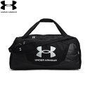 ■送料無料■【UNDER ARMOUR】アンダーアーマー 1369224-001 UAアンディナイアブル5.0 ダッフルバッグ Lサイズ[ブラック/ブラック/MSV]男女兼用/ユニセックス/ダッフルバッグ/バックパック/カーゴバッグ/スポーツ/ショルダーバッグ【RCP】