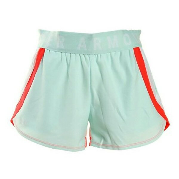 ★即納/あす楽★【UNDER ARMOUR】アンダーアーマー 1351978-403 01 Play Up 3.0 Color Panel Shorts SGB/RRE/WHT マルチスポーツ/レディースサイズ ハーフパンツ/トレーニングパンツ/ウィメンズ/女性/半パン/半ズボン 【RCP】