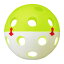 【UNIX】ユニックス BX74-93 SPIN-MASTER Soft BALL(6個入り) [練習用ボール/トレーニング/プラクティス/部活動/クラブ活動/室内/屋内] 【RCP】
