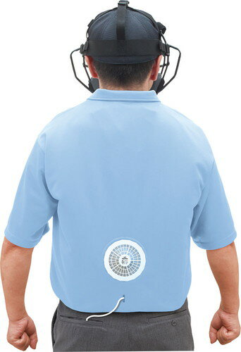 ■送料無料■【UNIX】ユニックス BX83-37 野球 審判用グッズ アンパイア クーリングニットウェア&クーリングファンセット Lサイズ [熱中症対策用ウェ...