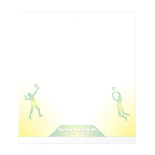 【UNIX】ユニックス FD13-13 スポーツ種目別サイン用色紙 バレーボール -1 FD1313 FD13-13 [色紙/サイン用紙/メッセージ/寄せ書き/卒業式/入学式/部活動/クラブ活動] 【RCP】