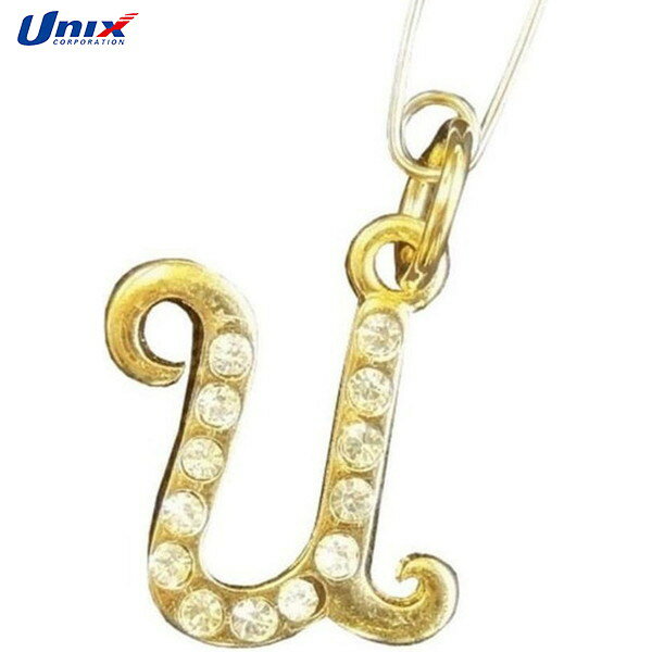 ★在庫あり即納★【unix】ユニックス NX2963 卓球ゼッケンピン [イニシャル U] [1個入り]錆びないステン..