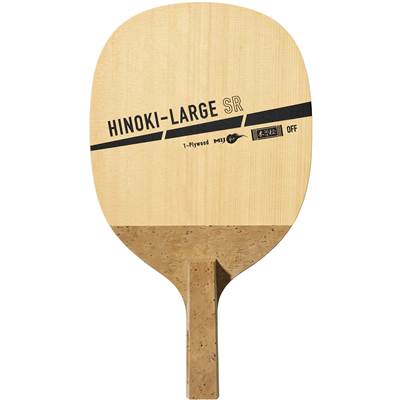 送料無料 【VICTAS】ヴィクタス ヒノキラージ SR 角丸型 HINOKI-LARGE 310292 木曽檜単板を使用した日本式ペンホルダーラケット【卓球用品】ラージボール用日本式ペンラケット【RCP】