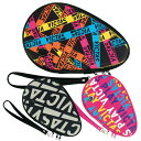 ★即納/あす楽★【VICTAS】ヴィクタス 672111 プリンテッドラウンドラケットケース PRINTED ROUND RACKET CASE 3色/ラケット2本入れ ハードケース 【卓球用品】卓球用ケース/ラケットケース/バッグ 【RCP】