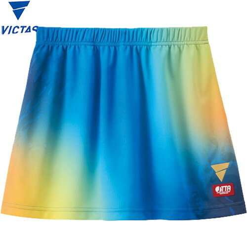 Ladies Wear - 【一部欠品中・次回6月下旬頃予定】■送料無料■【VICTAS】ヴィクタス 522602-5000 V-SK604[ブルー]【卓球用品】ユニフォーム 卓球用 練習用 卓球部 プロ 高校 軽量 さらさら 吸汗速乾 ストレッチ【RCP】