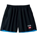 ■送料無料■【VICTAS】ヴィクタス 622102-1051 インサイド ヘム カラー ゲームパンツ【INSIDE HEM COLOR GP】[ブラック/ター...