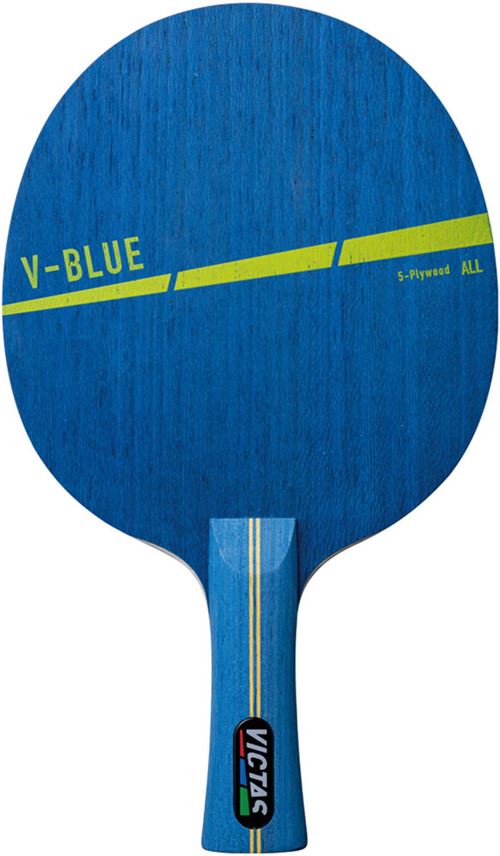 ■送料無料■【VICTAS】ヴィクタス 310214 V-ブルー FL(フレア) (V-BLUE) 鮮やかなブルーのカラーが特徴の初・中級者向きの攻撃用ラケット。反発力も高く、攻撃力のアップを図りたい選手に。【卓球用品】シェークラケット/卓球ラケット【RCP】