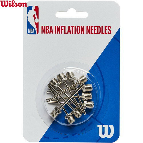 【WILSON】ウイルソン WTBA4006NB NBA 空気針10本入りセット[バスケットボール/空気入れ/部活/クラブ]【RCP】