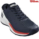 ■送料無料■【WILSON】ウイルソン WRS334130U RUSH PRO ACE OMNI Navy Bl 25[ネイビーブレザー/ホワイト/インフラレッ...