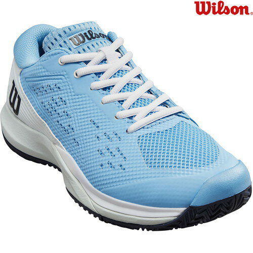 ■送料無料■【WILSON】ウイルソン WRS334140U RUSH PRO ACE OMNI W Bonni 22.5[ボニーブルー/バラッドブルー/ネイビーブレザー][テニス/シューズ/靴/くつ/テニスシューズ/ワイズ:2E/オムニコート/トレーニング/部活/クラブ/レディース]【RCP】