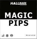★在庫あり即納★■卓球ラバーメール便送料無料■【Hallmark】ホールマーク 【再上陸 MagicPips マジックピップス】【WRM 卓球用品】表ソフトラバ...