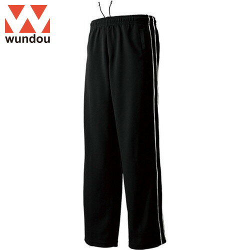 【wundou】ウンドウ P2050B-0034 パイピングトレーニングパンツ[ブラック][ロングパンツ/トレーニング..
