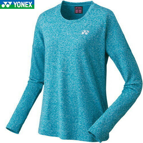 ■送料無料■【YONEX】ヨネックス 16547-425 ロングスリーブシャツ[ディープスカイ][長袖Tシャツ/シャツ/テニス/バドミントン/スポーツ/レディース/女性用/ウィメンズ/練習着/部活/クラブ/チームウエア]【RCP】