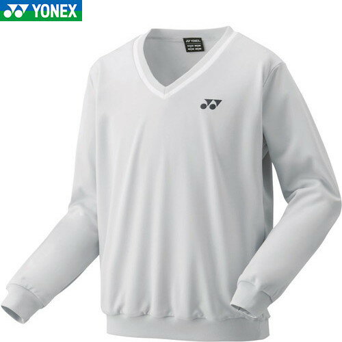 ■送料無料■【YONEX】ヨネックス 32032-326 トレーナー[アイスグレー][トレーナー/上着/トップス/アウター/テニス/バドミントン/スポーツ/メンズ/レディース/練習着/部活/クラブ/チームウエア]【RCP】