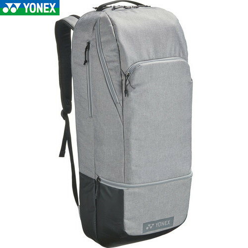 ■送料無料■【YONEX】ヨネックス BAG2212R-148 ボックスラケットバッグ6(テニス6本用)[ライトグレ−][リュック型/リュックタイプ/ラケットバッグ/ラケット6本収納/試合/テニス/メンズ/レディース/ジュニア/部活/クラブ/チーム]【RCP】