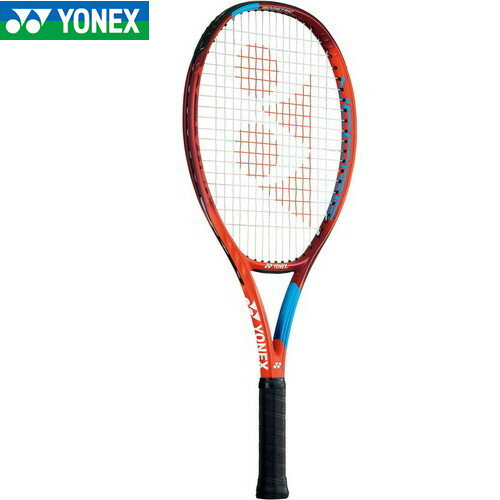 ■送料無料■【YONEX】ヨネックス 06VC25G-587 ジュニア 張上げテニスラケット Vコア 25 フレイムレッド(張り上げ済み)[タンゴレッド][テニス/ラケット/子供用/ジュニア/キッズ/子供/テニスラケット/ジュニアラケット/張上げ/硬式]【RCP】