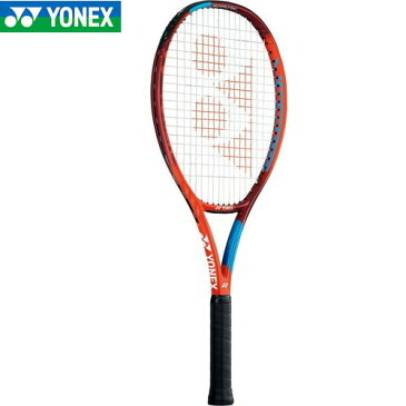 ■送料無料■【YONEX】ヨネックス 06VC26G-587 ジュニア 張上げテニスラケット テニスラケット Vコア 26 フレイムレッド(張り上げ済み)[タンゴレッド][テニス/ラケット/子供用/ジュニア/キッズ/子供/テニスラケット/張上げ/硬式]【RCP】