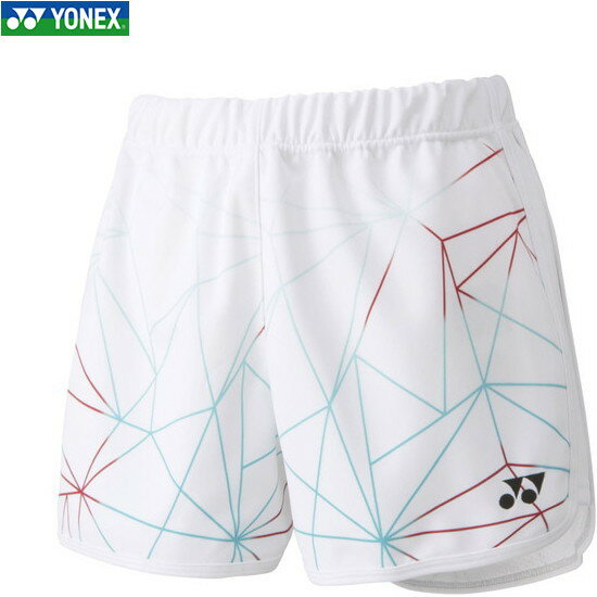 ■送料無料■【YONEX】ヨネックス 25063-011 ウィメンズニットショートパンツ[ホワイト][テニス/パンツ/ショートパンツ/短パン/練習着/トレーニングパンツ/トレーニングウェア/ボトムス/テニスウェア/レディース]【RCP】