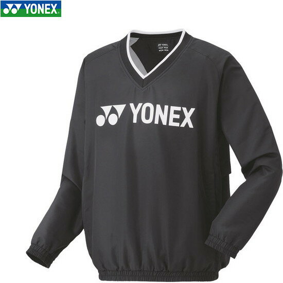 ■送料無料■【YONEX】ヨネックス 32033-007 ユニ裏地付ブレーカー[ブラック][テニス/バドミントン/アウターウェア/上着/ウインドブレーカー/ウィンドブレーカー/薄手/移動着/ウォームアップ/プルオーバー/トレーニングウェア/ユニセックス]【RCP】