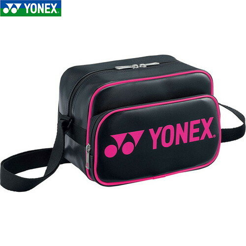 【YONEX】ヨネックス BAG19SB-181 SUPPORT SERIES ショルダーバッグ[ブラック/ピンク]【テニス/ソフトテニス/スポーツ/バッグ/バック/鞄/かばん/カバン/肩掛け/カジュアル/ジム/運動/部活/クラブ/ユニセックス】【RCP】