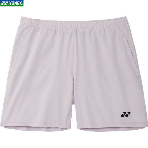■送料無料■【YONEX】ヨネックス 15237-510 ユニハーフパンツ[ペールライラック][ユニセックス/男女兼用/テニス/バドミントン/ハーフパンツ/半ズボン/短パン/ショートパンツ/トレーニングウェア]【RCP】