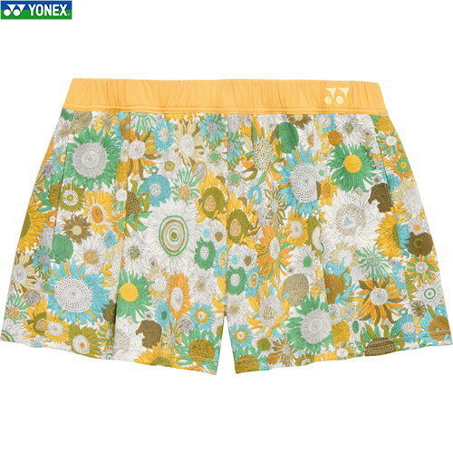 ■送料無料■【YONEX】ヨネックス 25127-352 ウィメンズショートパンツ[サフラン][レディース/テニス/バドミントン/ハーフパンツ/半ズボン/短パン/ショートパンツ/トレーニング]【RCP】