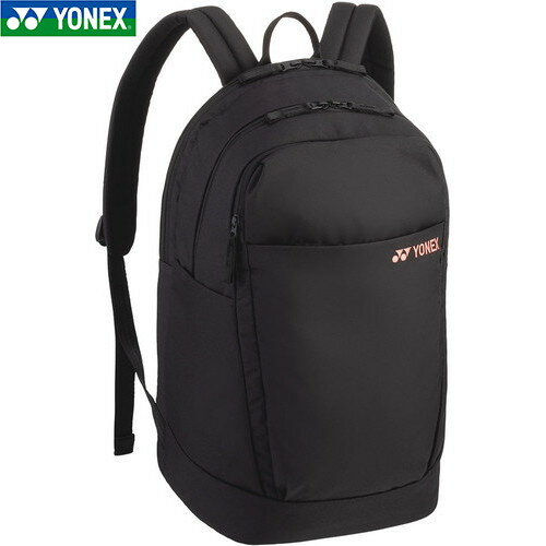 ■送料無料■【YONEX】ヨネックス BAG2368-542 ラケットバッグ バックパック (テニス1本用)[ブラック/コーラルレッド][テニス/ソフトテニス/バッグ/バック/リュックサック/シューズ収納/撥水/24L/トレーニング/部活/クラブ/ユニセックス]【RCP】