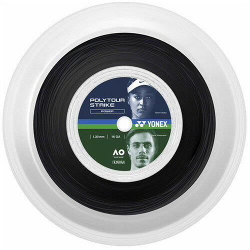 ■送料無料■【YONEX】ヨネックス PTST130R2-730 ポリツアー ストライク 130 (200M)[クールブラック][テニス/硬式テニス/ガット/ストリングス/1.30mm×200m/部活/クラブ]【RCP】