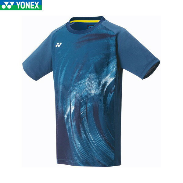 ■送料無料■【YONEX】ヨネックス 10568J-609 ジュニアゲームシャツ[ナイトスカイ]ジュニア/子供用/テニス/ソフトテニス/半袖/半そで/Tシャツ/半袖シャツ/ゲームシャツ/トップス/試合/トレーニング/スポーツウェア【RCP】