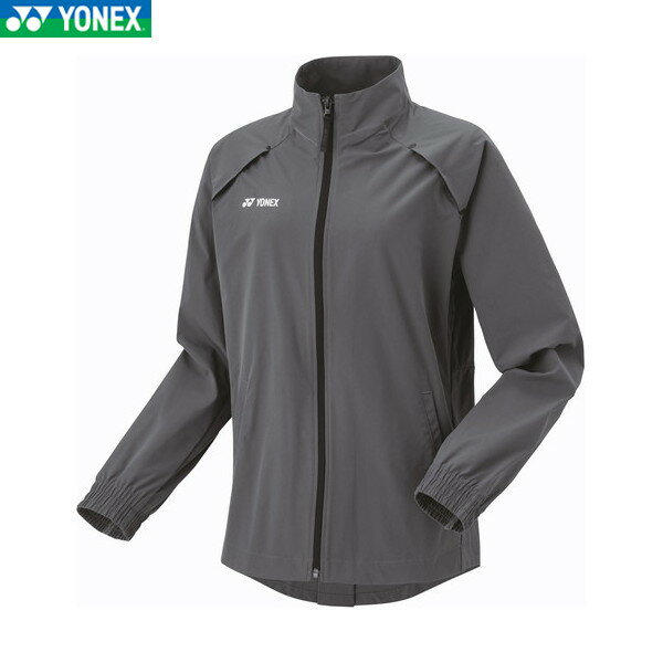 ■送料無料■【YONEX】ヨネックス 57082-833 ウィメンズウォームアップシャツ[スレートブラック]レディース/女性用/テニス/アウター/ジャージ/移動着/上着/ジャケット/ウォームアップウェア/フルジップ/カジュアル/ファスナー【RCP】