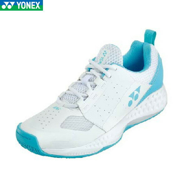 ■送料無料■【YONEX】ヨネックス SHT106-063 パワークッション 106[ホワイト/サックス]男女兼用/ユニセックス/テニス/ソフトテニス/シューズ/靴/くつ/ローカット/トレーニング/部活/クラブ【RCP】