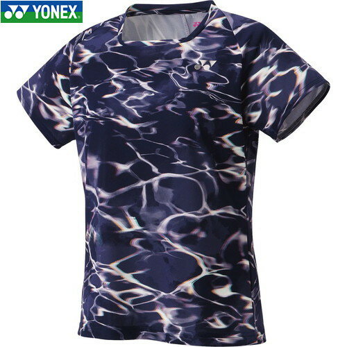 ■送料無料■【YONEX】ヨネックス 20909-019 ウィメンズゲームシャツ[ネイビーブルー][レディース/バドミントン/テニス/半袖/半そで/Tシャツ/半袖シャツ/ゲームシャツ/試合/バドミントンウェア]【RCP】