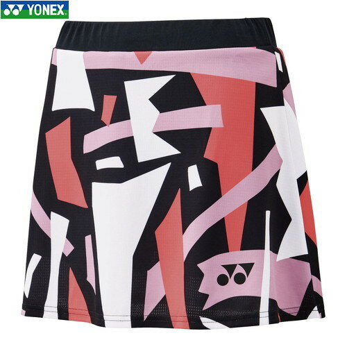 ■送料無料■【YONEX】ヨネックス 26154-007 ウィメンズスカート(インナースパッツ付)[ブラック][レディース/テニス/ソフトテニス/バドミントン/スカート/ボトムス/テニスウェア/インナースパッツ]【RCP】