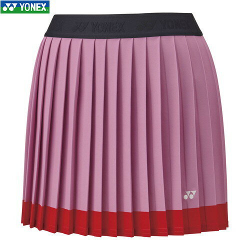 ■送料無料■【YONEX】ヨネックス 26162-307 ウィメンズスカート[パールローズ][レディース/テニス/ソフ..