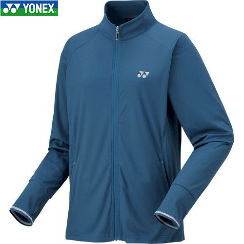 ■送料無料■【YONEX】ヨネックス 57087-817 ウィメンズニットウォームアップシャツ[ティールブルー][レディース/テニス/バドミントン/ジャケット/アウター/上着/トレーニングウェア/移動着/ジップアップ]【RCP】