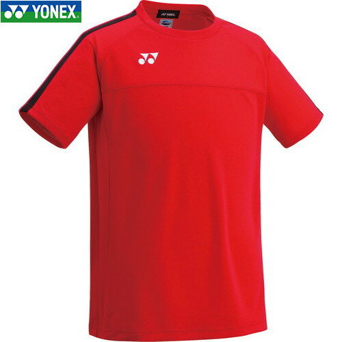 【YONEX】ヨネックス FW1007J-001 ジュニアゲームシャツ(プロスタイル)[レッド][ジュニア/キッズ/子供/..
