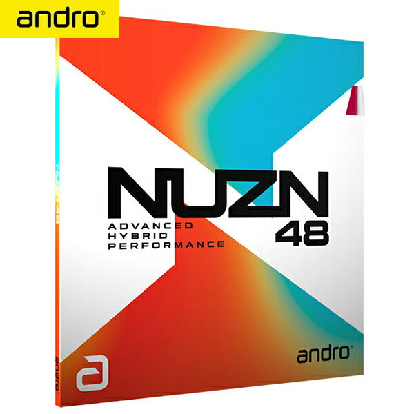 ★在庫あり即納★■卓球ラバーメール便送料無料■【andro】アンドロ 110021107 NUZN 48 / ニューゾーン48 アンドロラバー 卓球用品 裏ソフトラバー 卓球 ラバー 裏ソフト スピン 回転 ソフトラバー 卓球ラケットラバー 卓球用品通販 【RCP】