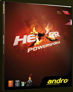 ★在庫あり即納★■卓球ラバーメール便送料無料■【andro】アンドロ 112268 ヘキサーパワースポンジ テンション系 【卓球用品】裏ソフトラバー/卓球/ラバ-【RCP】