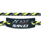 ★即納/あす楽★■送料無料■【三英】SAN-EI SF040300 AXF カラーバンド アクセフ【IFMC. イフミック】[イエロー] 02269060-520【健康アクセサリー】集積機能性ミネラル結晶体/卓球/アクセサリー/ブレスレット/ネックレス【RCP】