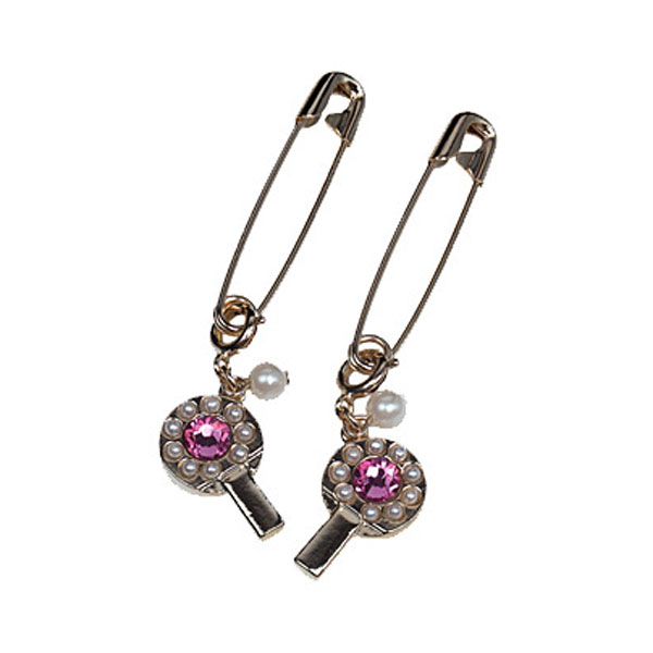 ★在庫あり即納★【JOOLA】ヨーラ TJACC006 ゼッケンピン フラワー ローズ [ローズ]※2個1セット ゼッケン用安全ピン/卓球用ゼッケンピン 【卓球用品】小物/アクセサリー【RCP】