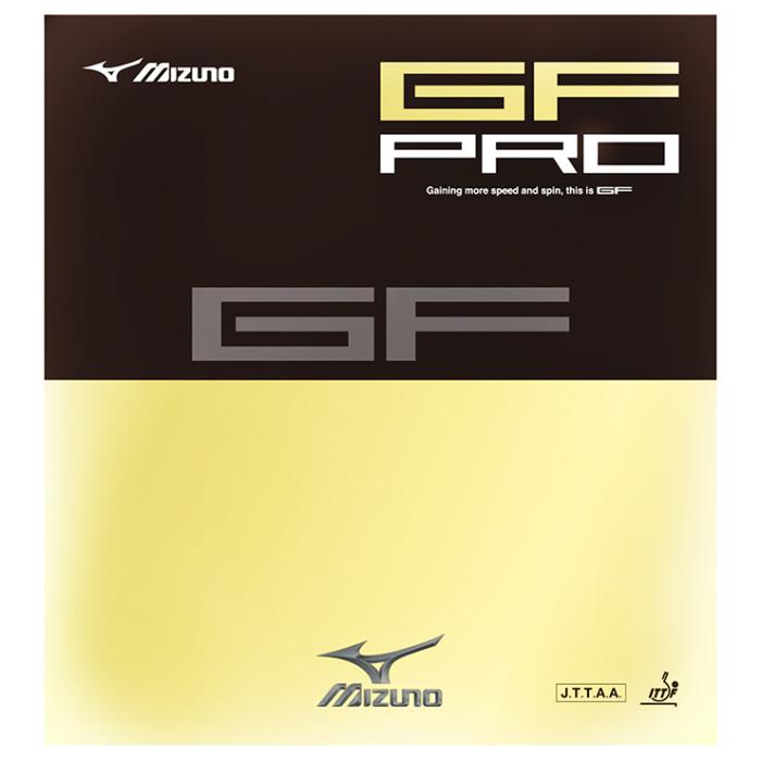 ★即納/あす楽★■卓球ラバーメール便送料無料■◆MIZUNO◆ミズノ GF PRO (品番:83JRT648)シリーズ最高のスピード性能とスピン性能を併せ持ったプロ対応モデルGFプロ【卓球用品】裏ソフトラバー【RCP】