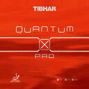 ★即納/あす楽★■卓球ラバーメール便送料無料■◆TIBHAR◆ティバー QUANTUM X PRO(クアンタムエックス プロ) 品番:TJR151 クアンタムX クァンタムX【卓球用品】裏ソフトラバー【RCP】